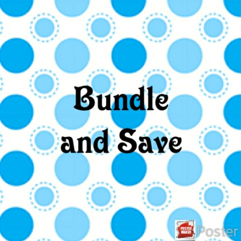 Bundle items to get best deal and save on shipping